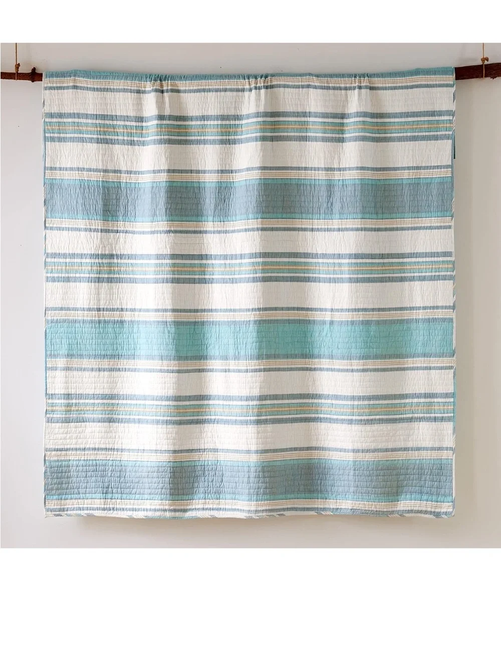 Levtex Home - Kailua Quilt Set - King Quilt + Two King Pillow Shams - Stripe